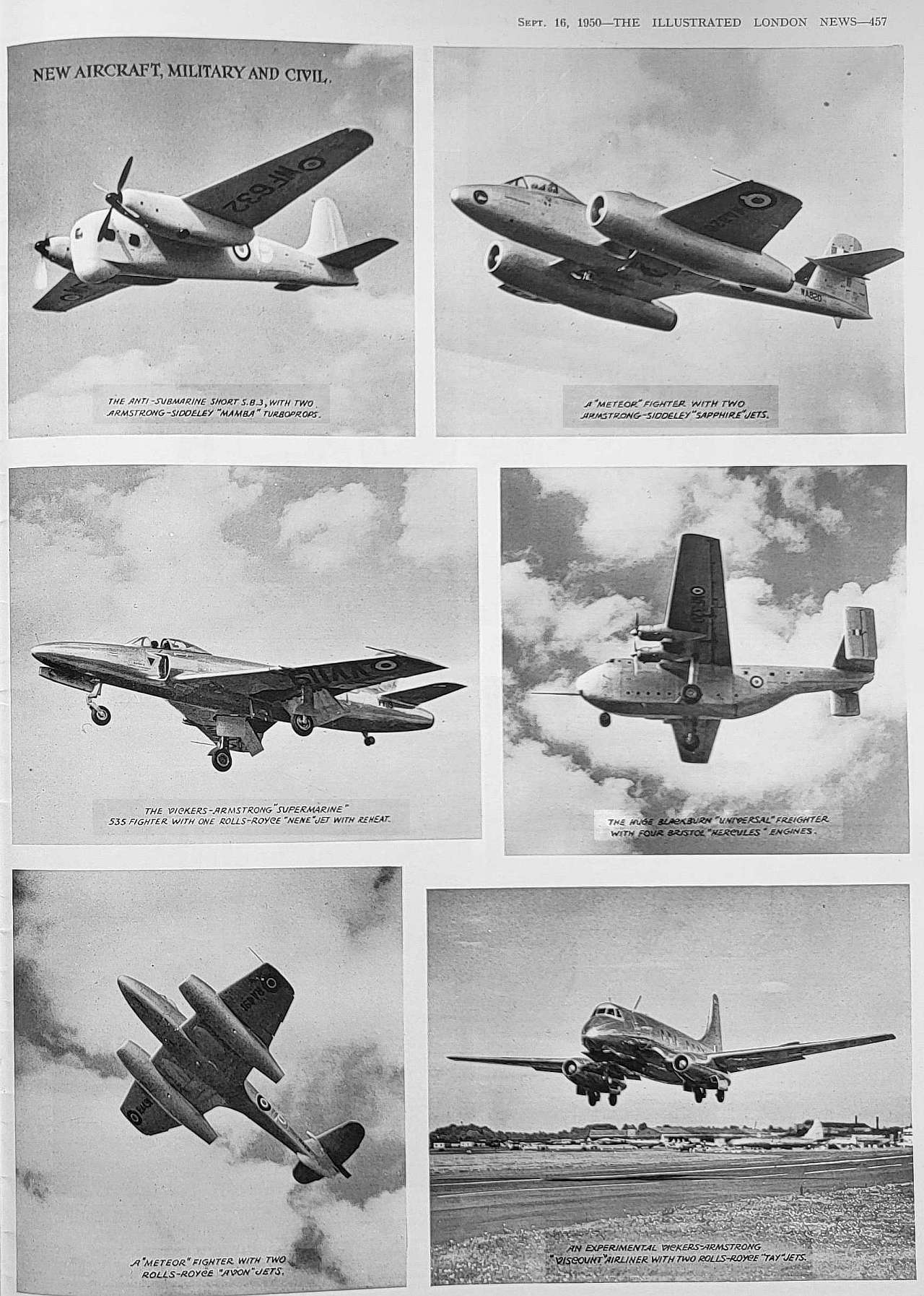 1950 sep 16 farnborough